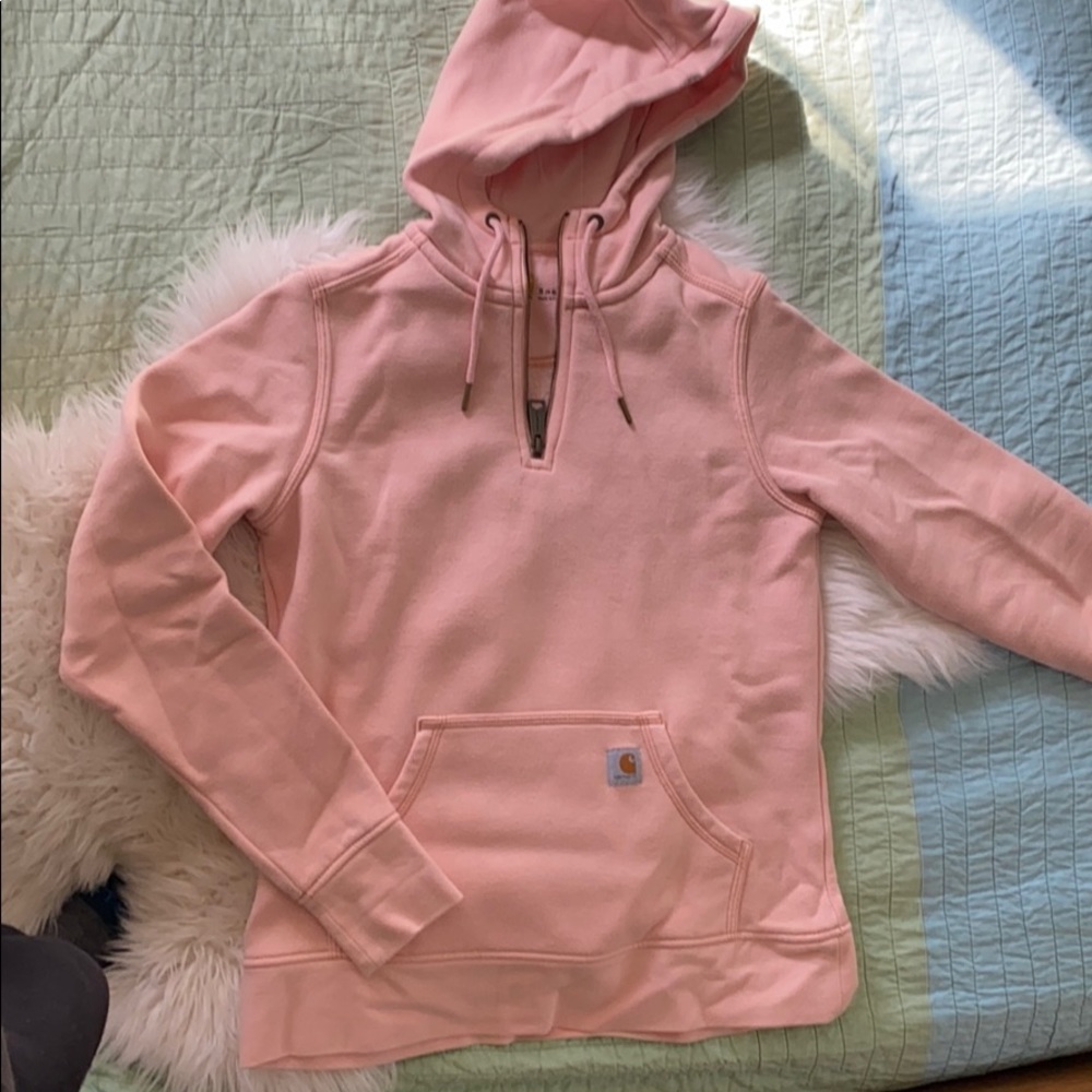 1/4 Zip Hoodie Sweatshirt